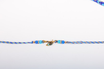JSR Designer Rakhi for Brother Pearl Rakhi  Set(Pack of 1 Rakhi)
