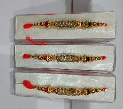 Deniyel Bracelet RO-RK-P3 Mauli Thread Rakhi  Set(PACK OF 3)