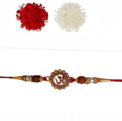 BHAVYA SALES Designer S278-N2 Assorted Rakhi  Set(1 DESIGNER HANDMADE RAKHI)