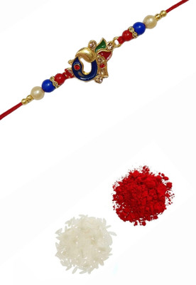 BHAVYA SALES Designer RKH71-N2-11 Assorted Rakhi  Set(1 Rakhi)