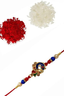 BHAVYA SALES Designer RKH123-N2-11 Assorted Rakhi  Set(1 Rakhi)