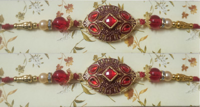 BHAVYA SALES Designer SKT1018_New_Rakhi_set-N2 Assorted Rakhi  Set(2)