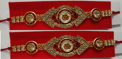 BHAVYA SALES Designer skt1034-N2 Assorted Rakhi  Set(1)