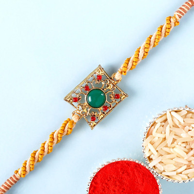 FNP Thread GIFTSFNP19815_RK21 Mauli Thread Rakhi  Set(3)