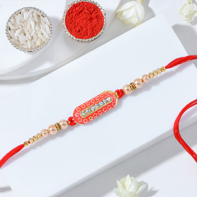 FNP Thread GIFTSFNP28519_RK24 Mauli Thread Rakhi  Set(5)