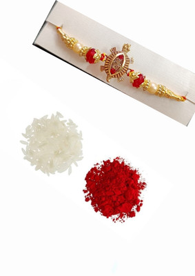BHAVYA SALES Designer S228-N2-11 Assorted Rakhi  Set(1 Rakhi)
