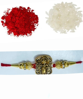 BHAVYA SALES Designer S585-N2-11 Assorted Rakhi  Set(1 Rakhi)