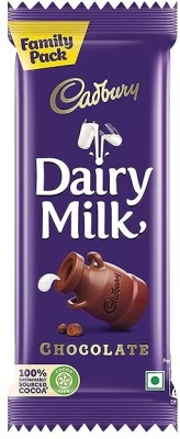 Cadbury Dairy Milk Chocolate Bar Family Pack, Bars(138 g)