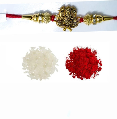 BHAVYA SALES Designer S413-N2 Assorted Rakhi  Set(1 DESIGNER HANDMADE RAKHI)
