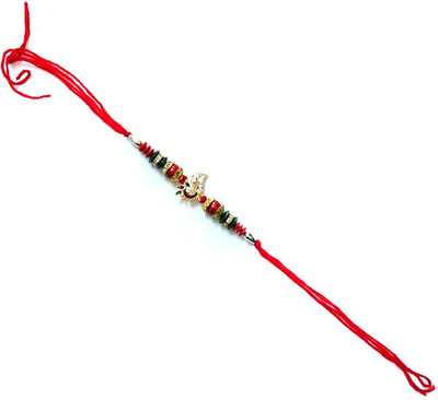 BHAVYA SALES Designer BS - 23-11-N2 Mauli Thread Rakhi  Set(5 Pc Set)