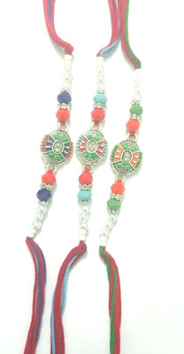 APNA STORE Religious TTYUTBV-C-3 Mauli Thread Rakhi  Set(3 rakhi)