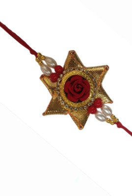 BHAVYA SALES Designer RKH113-N2-11 Assorted Rakhi  Set(1 Rakhi)