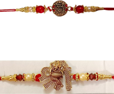 BHAVYA SALES Designer New_11Mangalam504-N2 Assorted Rakhi  Set(designer rakhi)