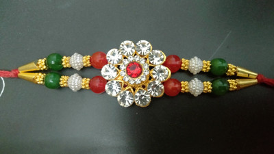 BHAVYA SALES Designer LK60-N2 Assorted Rakhi  Set(1)
