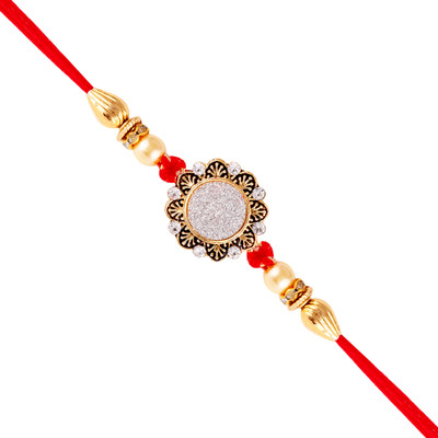 VIVASTRI Thread 1189RKG Assorted Rakhi  Set(1 Rakhi)