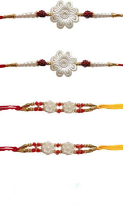 BHAVYA SALES Designer m126_New_Rakhi_set-N2-11 Assorted Rakhi  Set(DESIGNER HANDMADE RAKHI SET)
