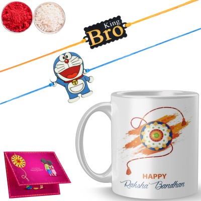 ADN21 Thread DP-MR-M-R27 Mauli Thread Mug  Set(Rakhi)