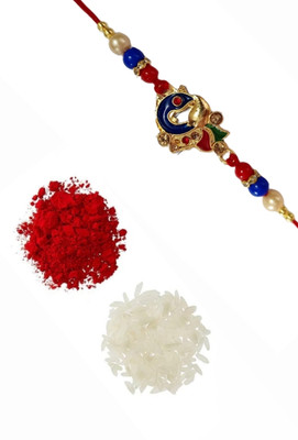 BHAVYA SALES Designer RKH165-N2-11 Assorted Rakhi  Set(1 Rakhi)
