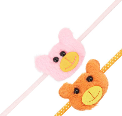 eyesphilic Designer db189FUR_RAKHI_1 Assorted Chawal Roli Pack  Set(2)