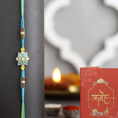 FNP Thread GIFTSFNP28360_RK24 Mauli Thread Rakhi  Set(3)