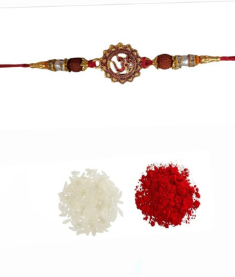 lekhbhav Designer LK229 Assorted Rakhi  Set(1 DESIGNER HANDMADE RAKHI)