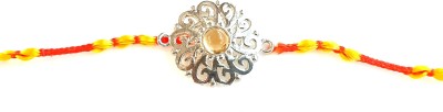 vatsal Bracelet VGJSR112 Silver Rakhi  Set(Rakhi charm, Threads, Gemstone)