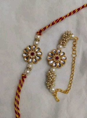 ARADHEMA Designer RKG_22 Assorted Rakhi  Set(Pack of 2)