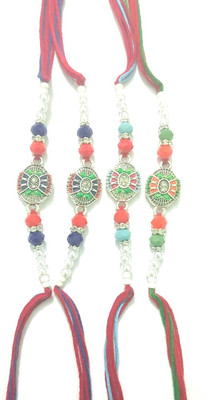 APNA STORE Religious TTYUTBV-C-4 Mauli Thread Rakhi  Set(4 rakhi)