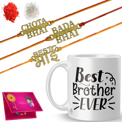 MM9E Thread DP-RR3-M3-R17 Mauli Thread Mug  Set(Rakhi)