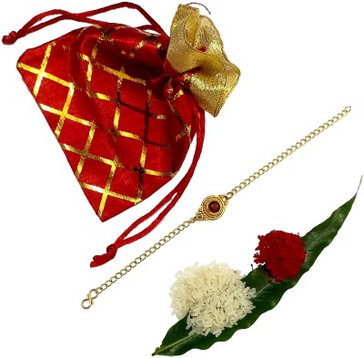 JDDCART Bracelet RRRP019JD Assorted Rakhi  Set(1 Rakhi)