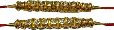 lekhbhav Designer Mangalam108 Assorted Rakhi  Set(2)