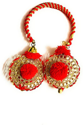 PANKSHRI ENTERPRISE Lumba RED=RAKHI92 Mauli Thread Lumba  Set(PACK OF 1)