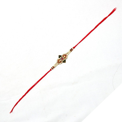 BHAVYA SALES Designer NR62-11-N2 Mauli Thread Rakhi  Set(Rakhi Set of 3 for bhaiya)