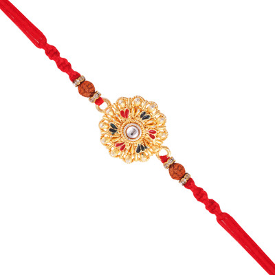VIVASTRI Thread 1181RKG Assorted Rakhi  Set(1 Rakhi)