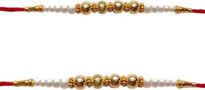 lekhbhav Designer S646 Assorted Rakhi  Set(DESIGNER HANDMADE RAKHI SET)