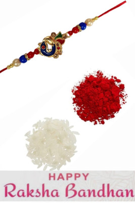 BHAVYA SALES Designer New_Mangalam58-N2-11 Assorted Rakhi  Set(1 Rakhi)