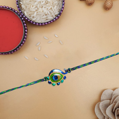 AARON INC Thread Ai_Rakhi_00001423591 Mauli Thread Rakhi  Set(Pack of 01 Rakhi)