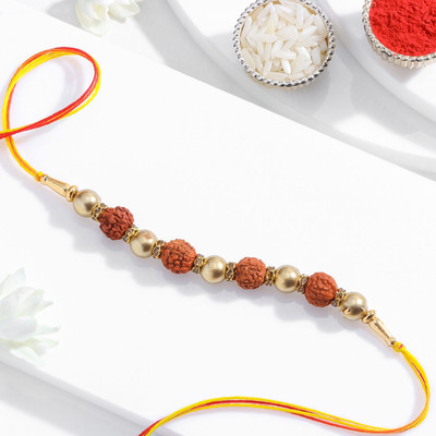 FNP Thread GIFTSFNP28317_RK24 Mauli Thread Rakhi  Set(3)