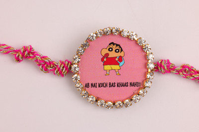 JSR Designer Rakhi_Model 13 Assorted Rakhi  Set(1 x Rakhi Set)