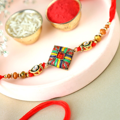 FNP Thread GIFTSFNP22854_RK22 Mauli Thread Rakhi  Set(3)