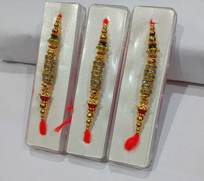 Danilo Bracelet RAKHI Mauli Thread Rakhi  Set(PACK OF 3)