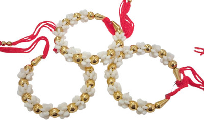 Aatika Zahid Lumba S03 Pearl Rakhi  Set(Wool)