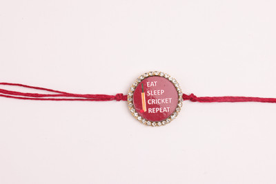 JSR Designer Rakhi_Model 10 Assorted Rakhi  Set(1 x Rakhi Set)