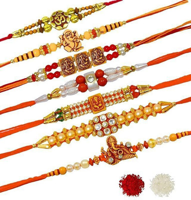 Seasonby Religious ABZR046_New Jute Rakhi  Set(2)