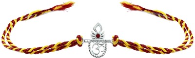 Parnika Thread MJRK0201 Silver Rakhi  Set(1 Rakhi)