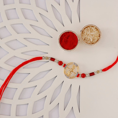 FNP Thread GIFTSFNP22470_RK22 Mauli Thread Rakhi  Set(3)