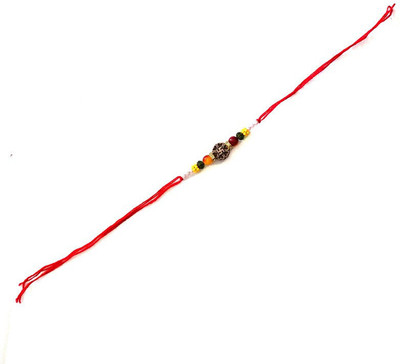 BHAVYA SALES Designer BS - 4-11-N2 Mauli Thread Rakhi  Set(6 Pc Rakhi Set)