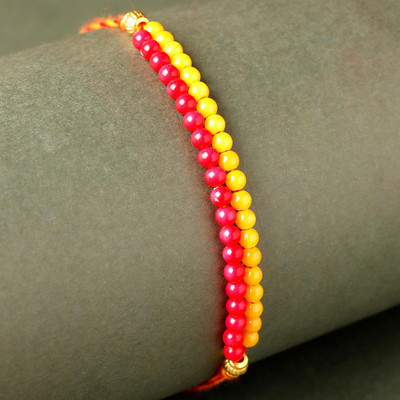 FNP Thread GIFTSFNP28495_RK24 Mauli Thread Rakhi  Set(3)