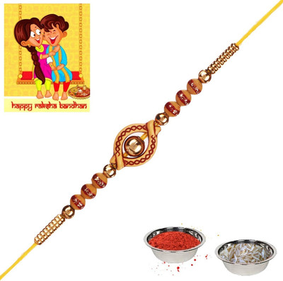 PDR Poonam Designer Rakhi Designer Poonam_D_C1_002 Mauli Thread Rakhi Set(Roli, Rakhi, Chawal) deal from flipkart PDR Poonam Designer Rakhi Designer Poonam_D_C1_002 Mauli Thread Rakhi Set(Roli, Rakhi, Chawal) deal from flipkart