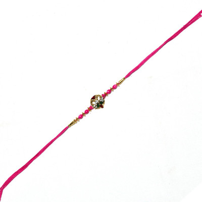 BHAVYA SALES Designer NR13-11-N2 Mauli Thread Rakhi  Set(Designer Rakhi Combo Set of 5)